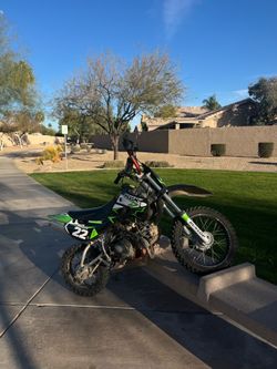 2007 Kawasaki KLX 110L dirtbike
