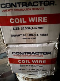Coil wire 60$ each