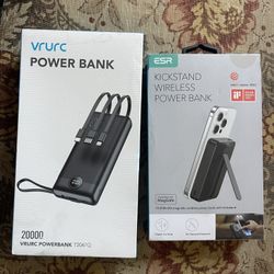 Power Banks. New $20 Each