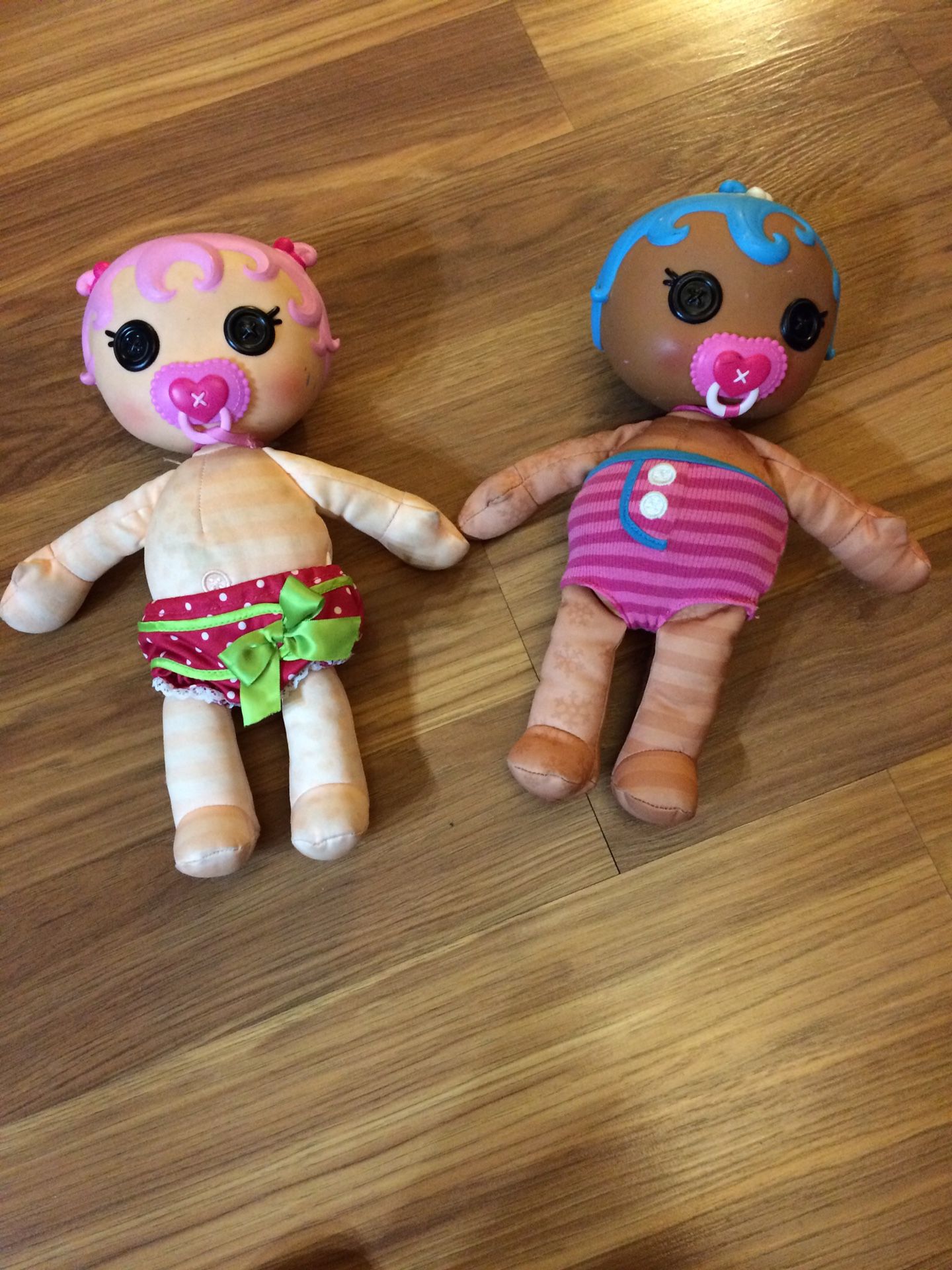 2. LALALOOPSY BABIES DOLLS .......12 Inches.........Both by $6....