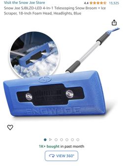 Led Snow Ice Scraper/snow Broom