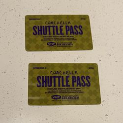 Coachella Weekend 2 Shuttle Passes