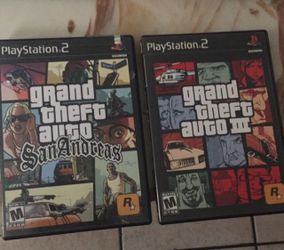PS2 games grand theft auto