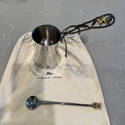 Michael Aram Pomegranate Coffee Pot & Spoon