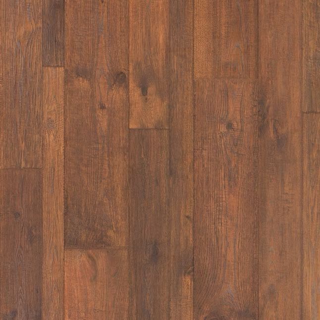 Pergo TimberCraft + WetProtect Hillcrest Hickory 12-mm T x 7-1/2-in W x 47-1/4-in L Waterproof and Water Resistant Wood plank Laminate Flooring ( 19.6