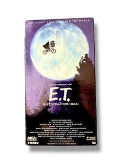 E.T The Extra Terrestrial (VHS)