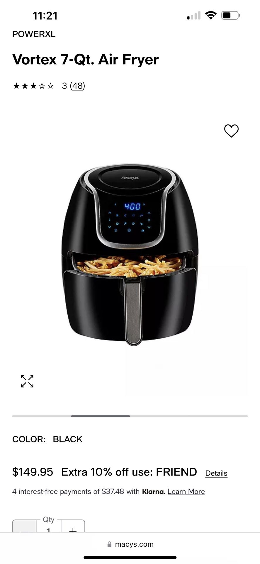 AIR FRYER OBO !!! HMU