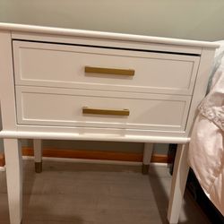 One White Nightstand