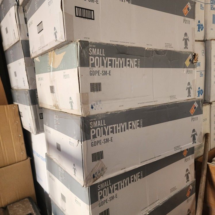 11 Cases SMALL POLYETHYLENE GLOVES /FOOD SERVICE.