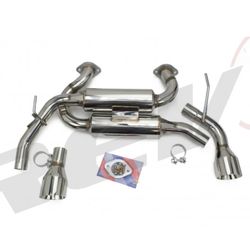 Infiniti Q50 2014-20 FlowMaxx Stainless Axle-Back Exhaust System, 60mm Pipe
