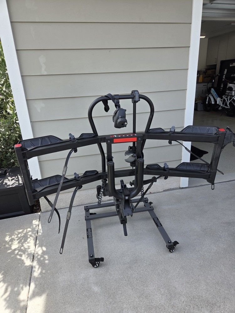 Bike Rack for 2 e-bikes like new