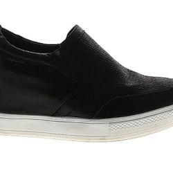 Wanted by Fashion Footwear size 7.5 Trendy Wedge Slip On Sneakers