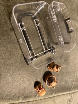 Mini Figures with Clear Plastic Carry Case