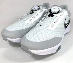 Brand New Nike Air Zoom Infinity Tour NEXT% BOA Golf Shoes White Men Size 8.5 Wide