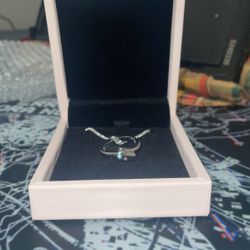 Hololive Hakui Koyori 1st anniversary of activity Ring Necklace 