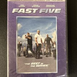 Fast Five (DVD, 2011, Extended Edition) Vin Diesel Dwayne Johnson New Sealed