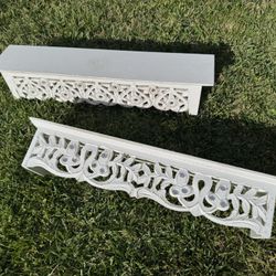 Wood Shelves (2) 