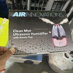 NEW Air Innovations 80-Hour Ultrasonic Humidifier with Aroma Tray