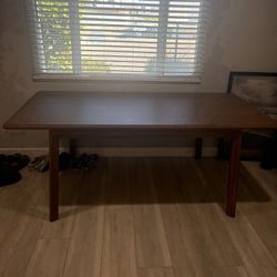 Blue dot Keeps 77" Dining Table 