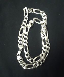 MAN'S BIG PURE SILVER CHAIN