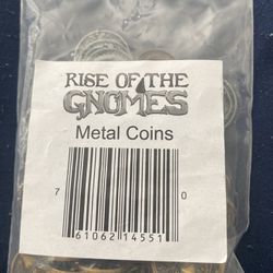 Rise Of The Gnomes - Metal Coins 