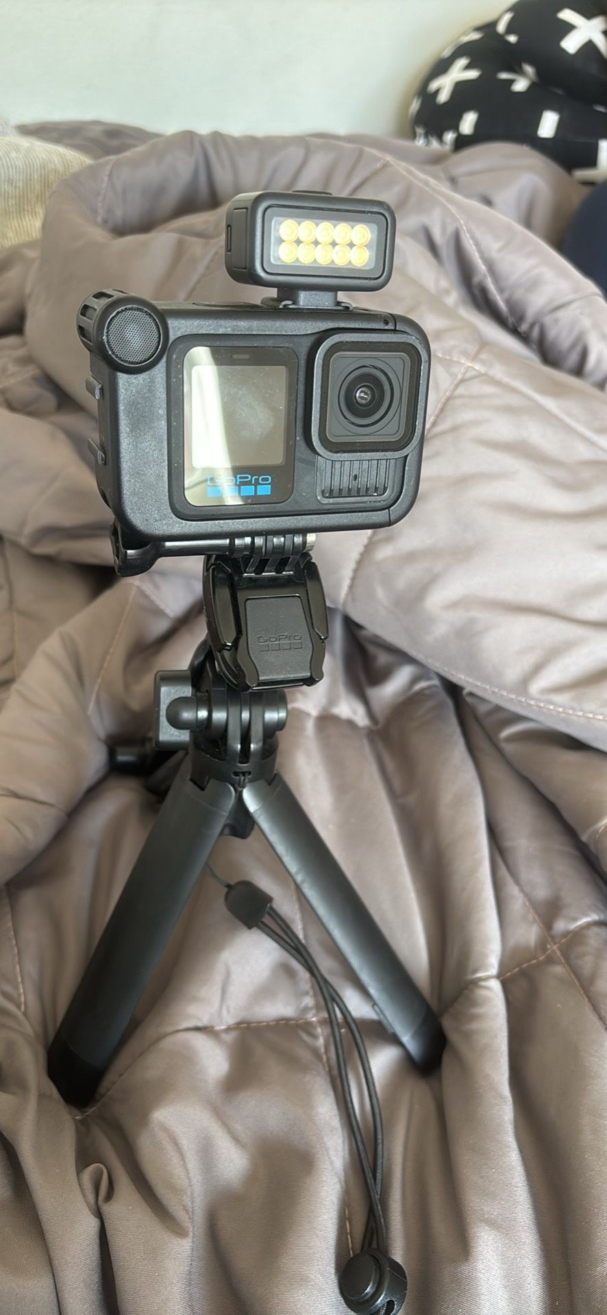 Hero 13 GoPro Camera With Tripod And Other Accessories Added