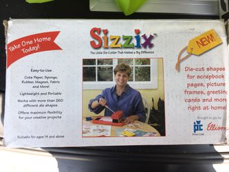 Sizzix die cut machine