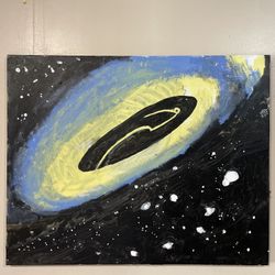 Oil Painting On Canvas Universe