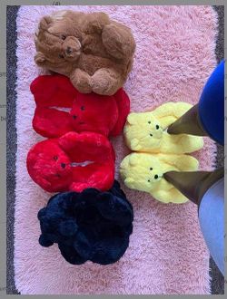 Teddy Bear Slippers