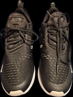 Pre-owned Nike Air Max 270 Black/Anthracite-White AH8050-002, Men's Size 9