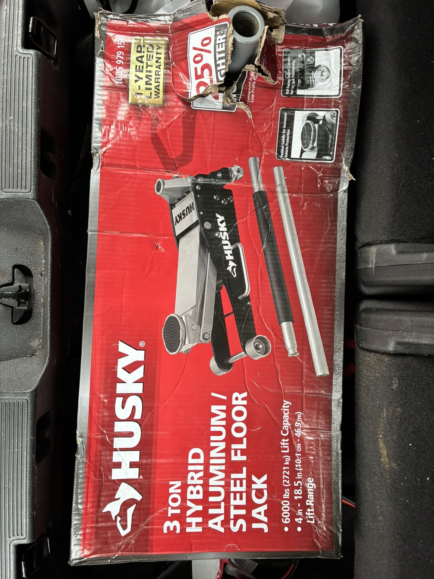 3ton Husky Floor Jack Used Once