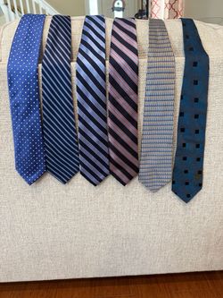 Lot of 6 Men's Dress Ties