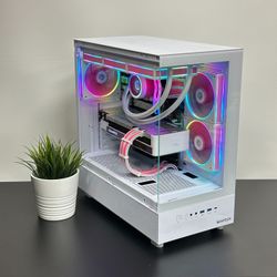 🌸Pink Montech Gaming Desktop 🌸 AMD Ryzen 5 7600X | 32GB DDR5 | 1TB SSD NVMe | RTX 3070Ti | D296 |