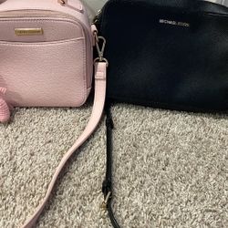 Micheal Kors And Tommy Hilfiger Purses Like New 