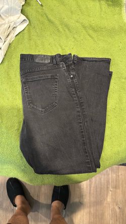 Mens black michael kors jeans 33/30