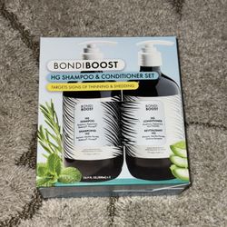 BONDIBOOST HG Anti-Thinning Shampoo & Conditioner, Sulfate-Free, 16.90 Fl Oz