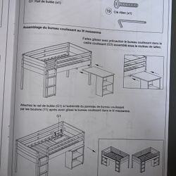 Twin Bed With 3 Drawer 