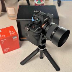 Sony A7iv With 50mm Lens