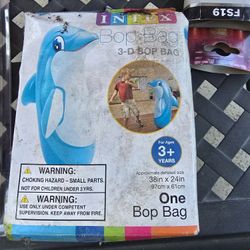 Intex Bop Bag Shark New!
