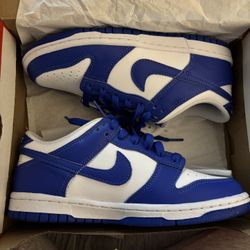 Nike Dunks Blue And white Sz 4.5y