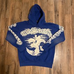 Blue Hellstar Hoodie 
