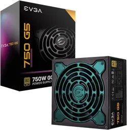 EVGA 750 G5, 80 Plus Gold 750W, Fully Modular, ECO Mode with Fdb Fan