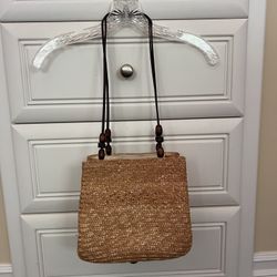 Straw Shoulder Bag 