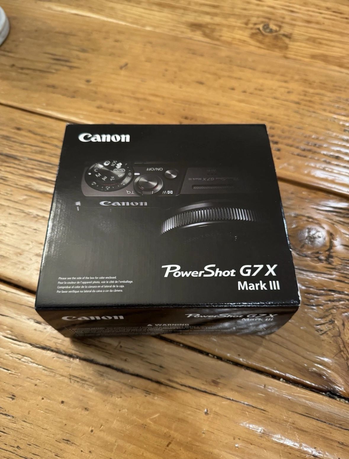 Canon G7X Powershot Mark III