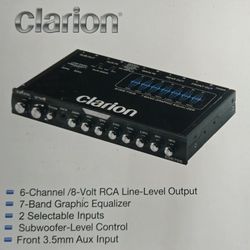 Clarion Equilizer/Crossover