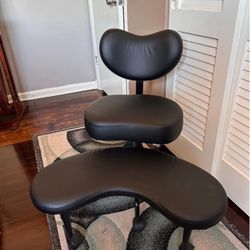 Meditation Chair Plus, Cross Legged Chair with Wheels, ADHD Chair, Criss Cross Desk Chair with Lumba
