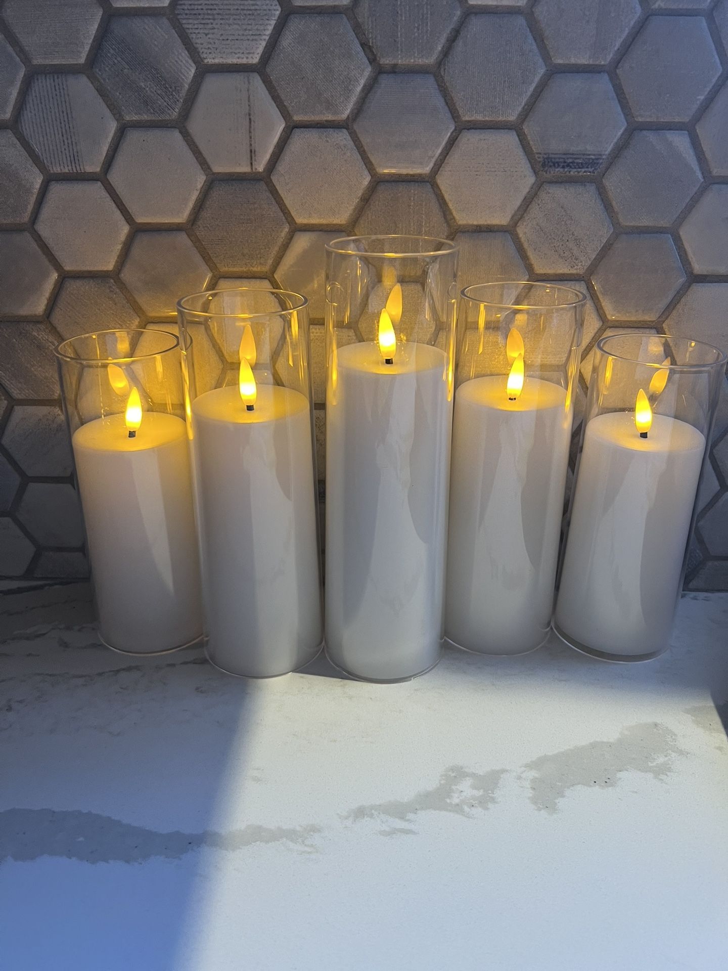 5 Flameless Candles