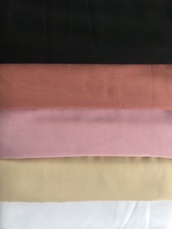 Wrinkle chiffon hijab