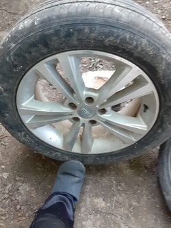 Lincoln 18' wheels with tires