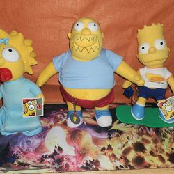 Vintage Simpsons Dolls